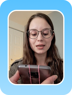 Creator filming video